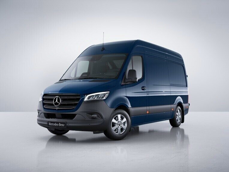 Il Mercedes-Benz Sprinter Furgone con assetto per il comfort e la sicurezza del carico.