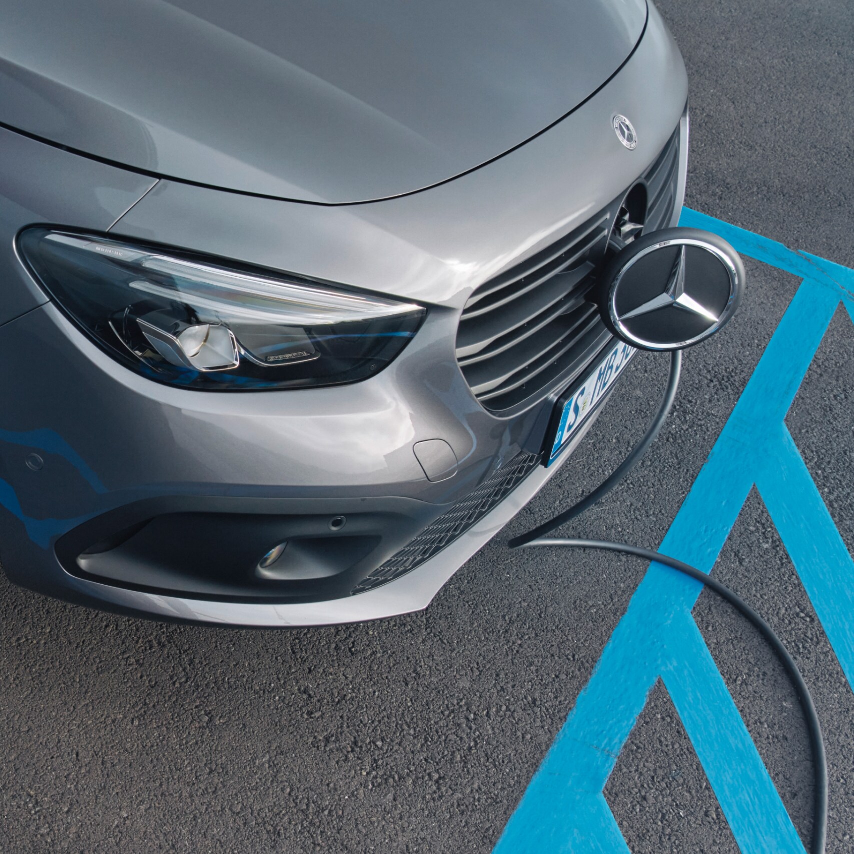 Das Exterieur des Mercedes-Benz eCitan Tourer.