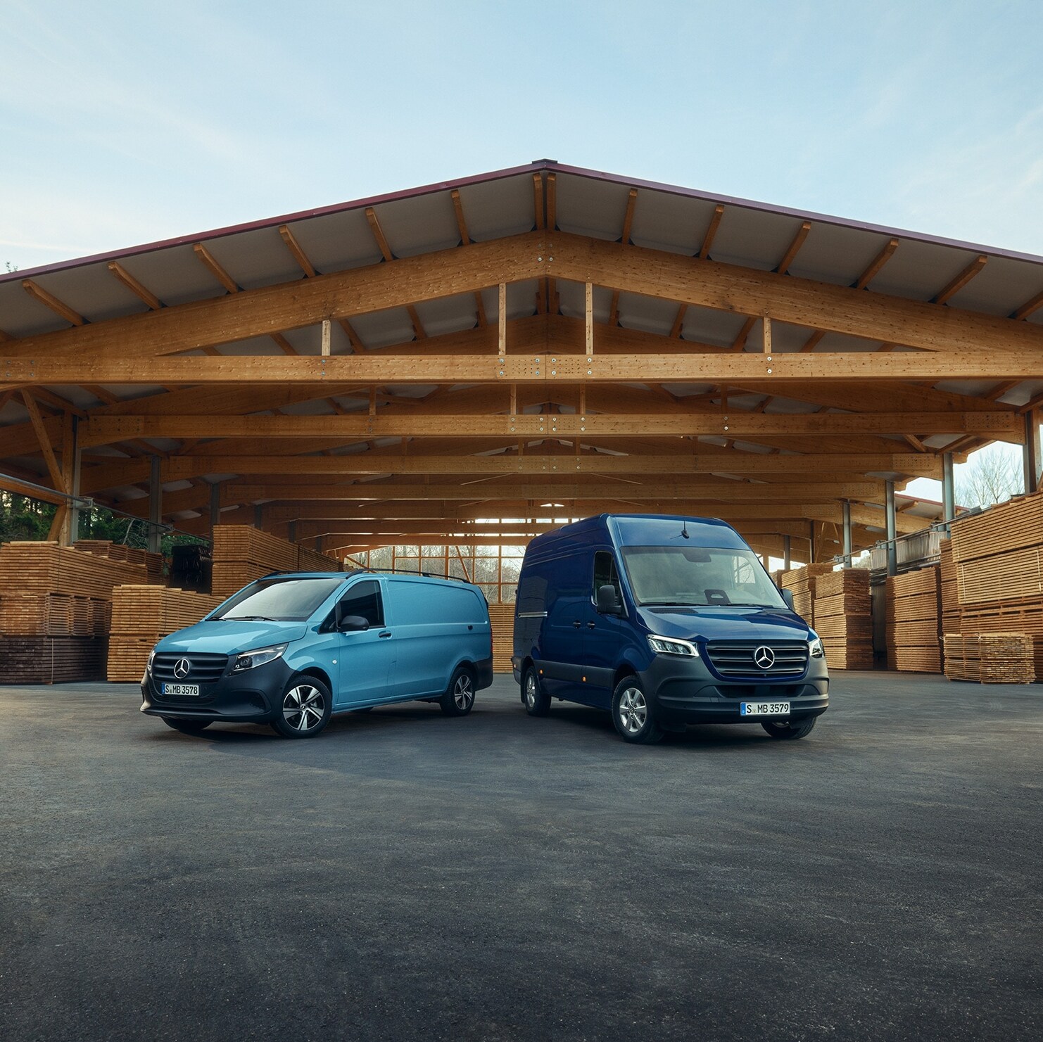 Les Mercedes-Benz Vito et Sprinter