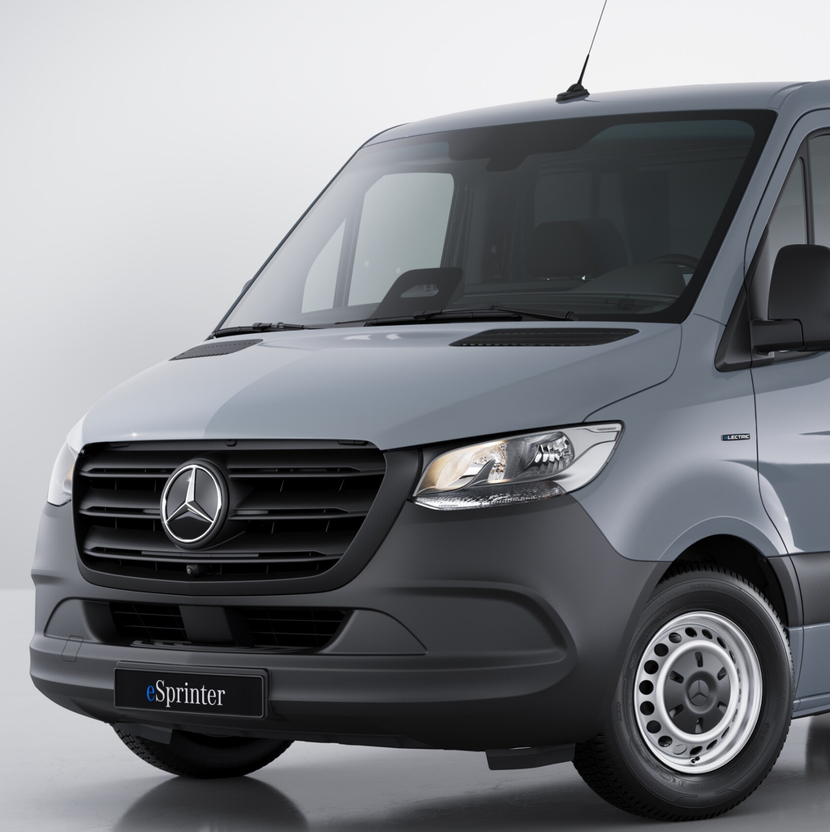 Das Mercedes-Benz eSprinter Fahrgestell.