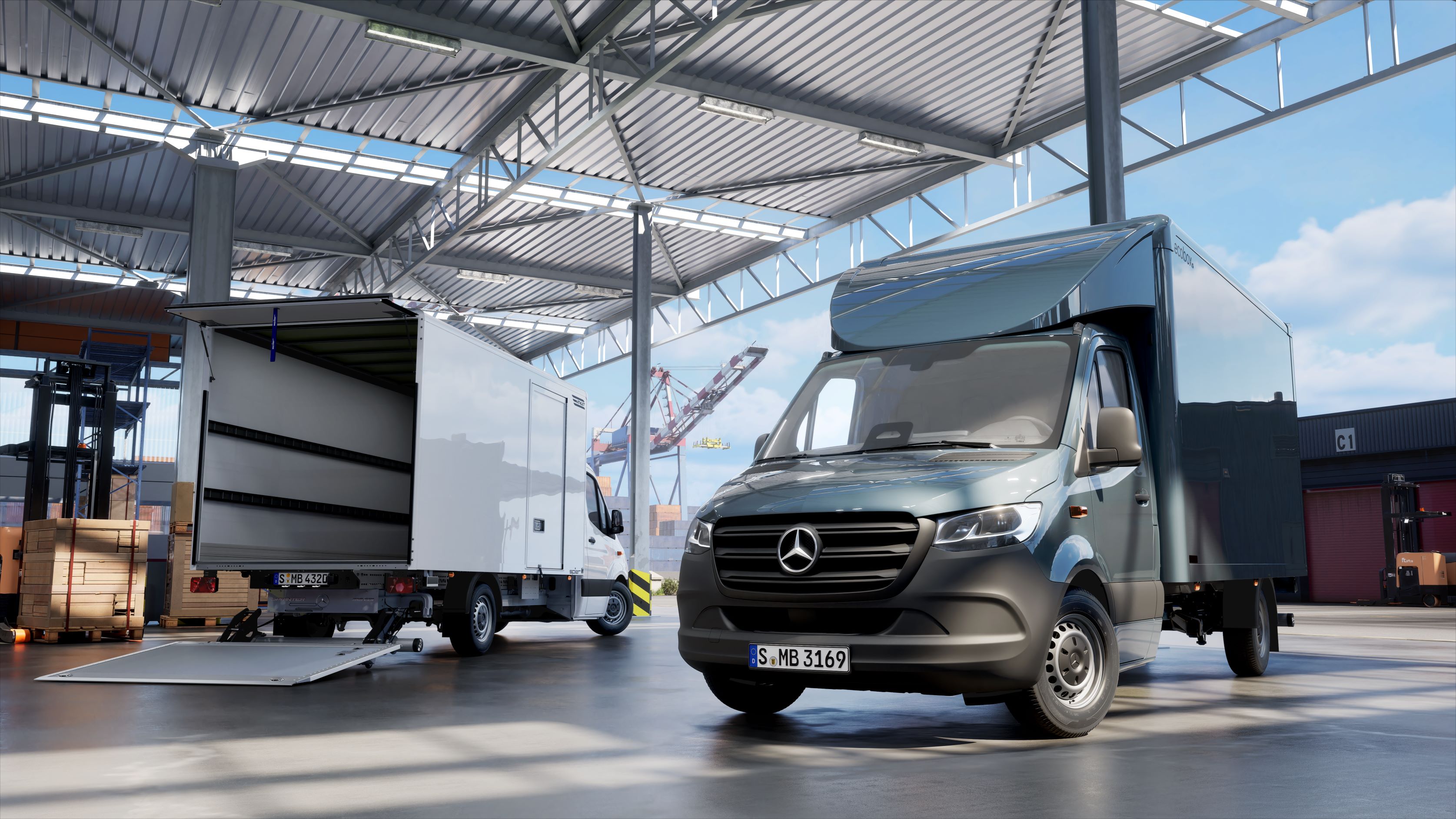 VanSolution | Sprinter | Mercedes-Benz Vari modelli di Sprinter con sovrastrutture furgonate.