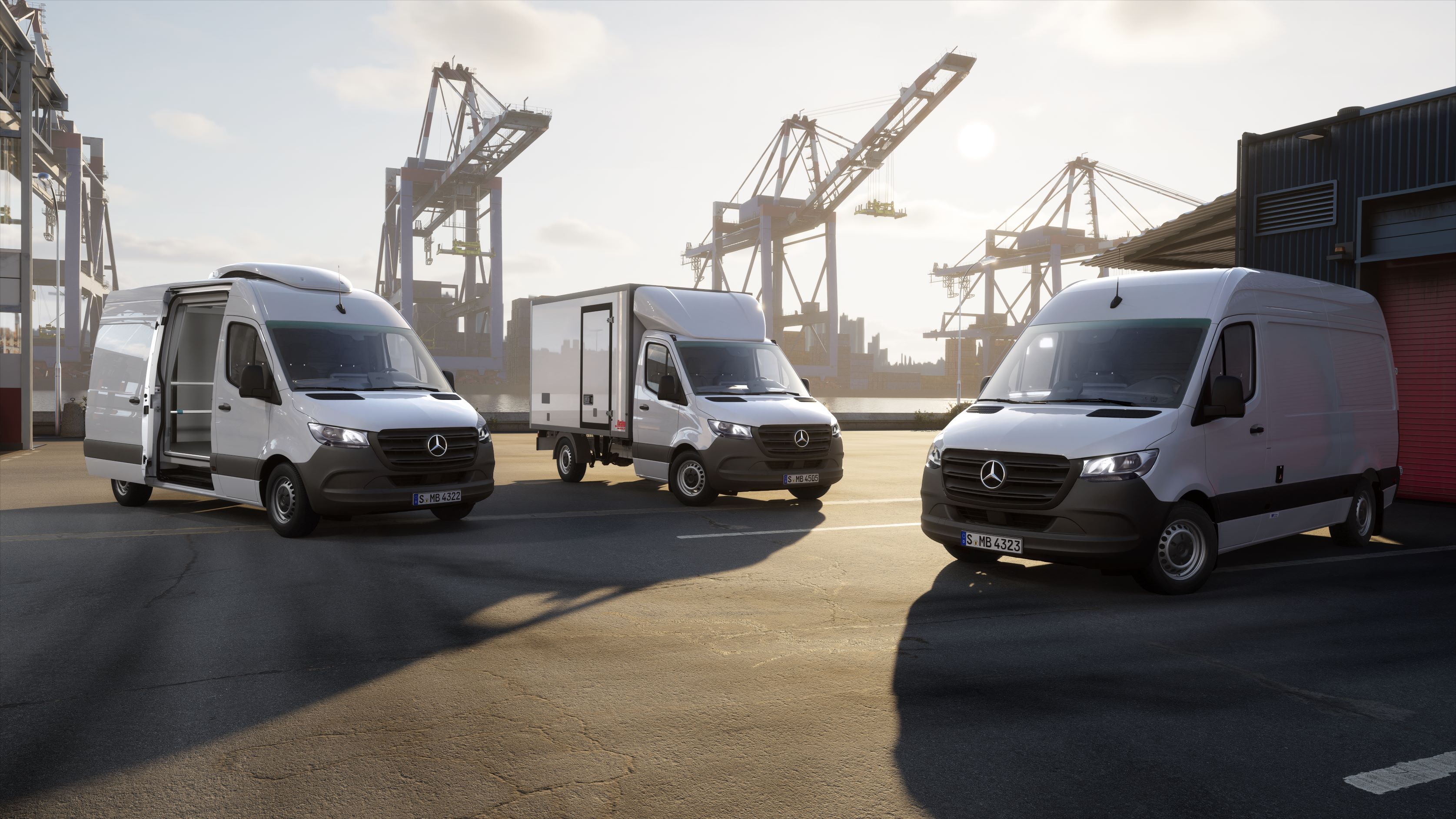 VanSolution | Sprinter | Mercedes-Benz Vari modelli di Sprinter con soluzione di raffreddamento.