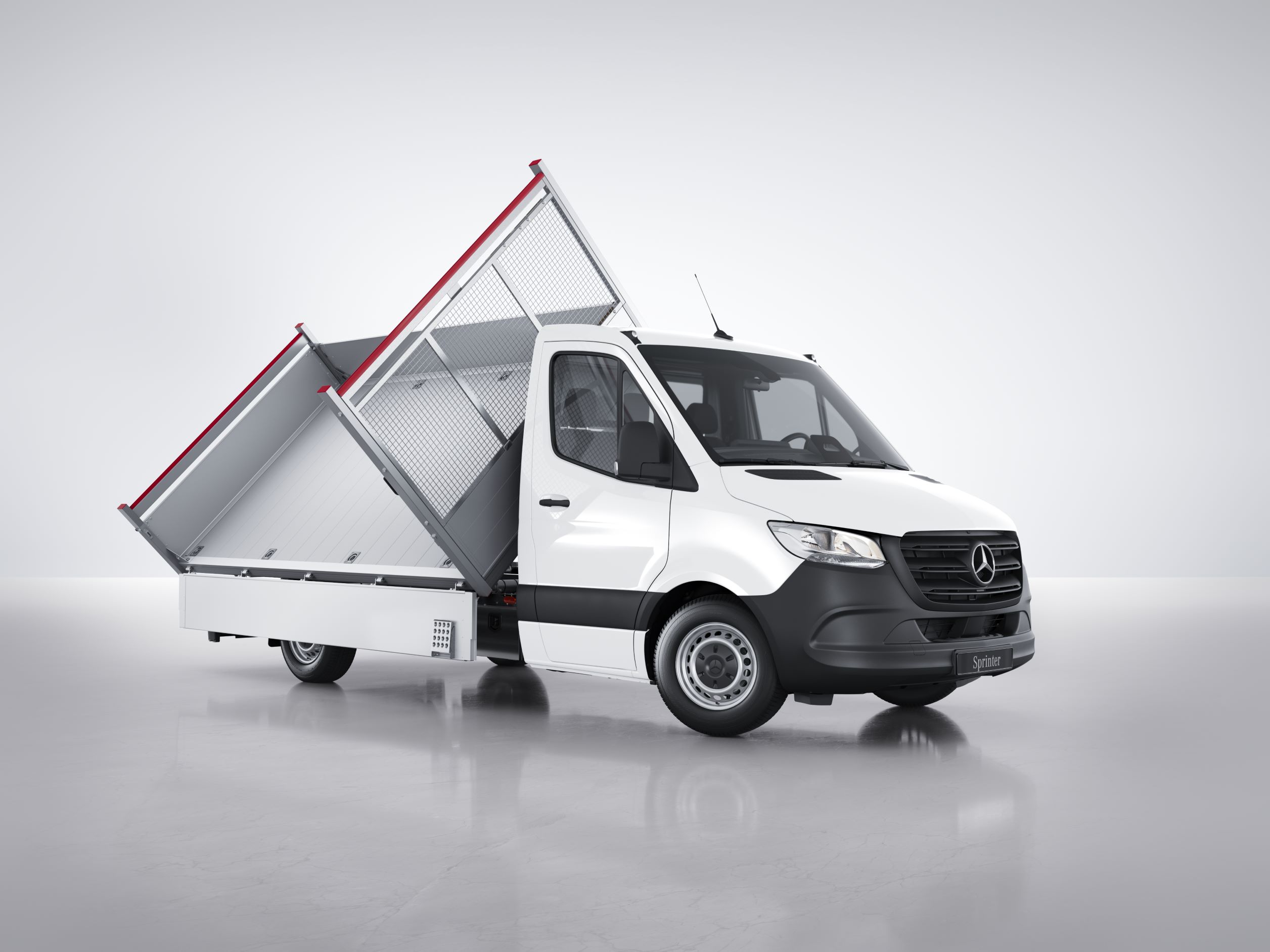 Sprinter avec tribenne Dautel I Mercedes-Benz Le Sprinter avec tribenne.
