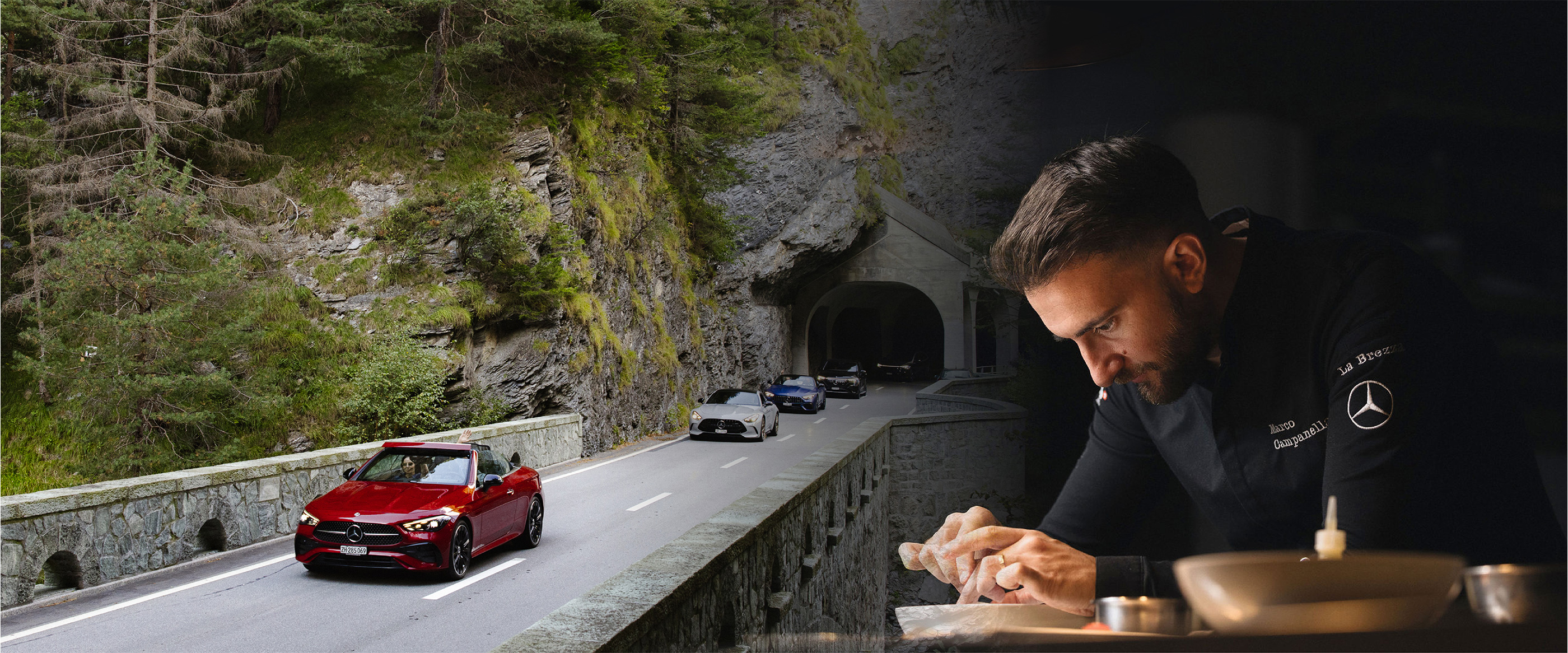 Genusstour Tessin Ausfahrt durch malerische Landschaften und Spitzenkoch Marco Campanella