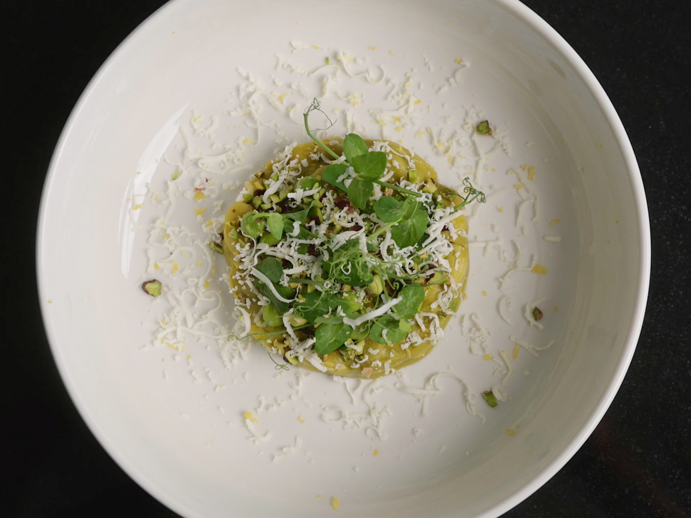 «Semplicemente Marco»: cavatelli aux petits pois «Semplicemente Marco»: cavatelli aux petits pois