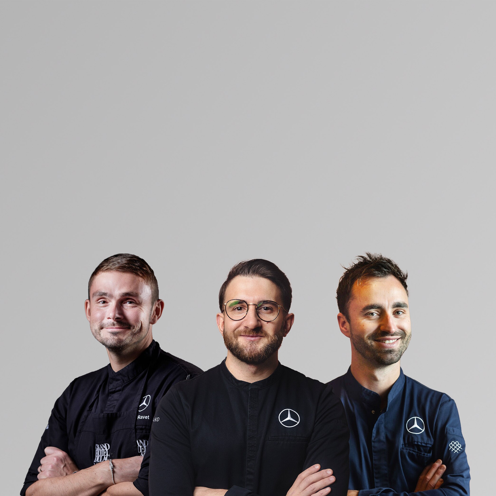 Silvio Germann, Guy Ravet und Marco Campanella.