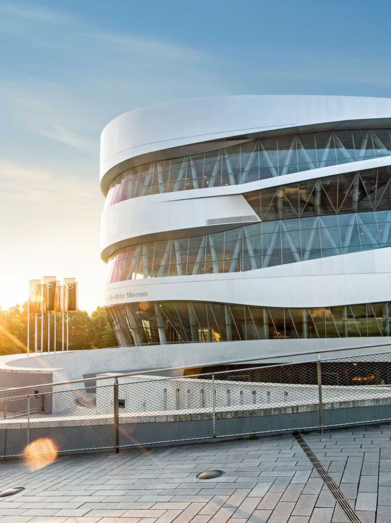 Mercedes Benz Museum in Stuttgart