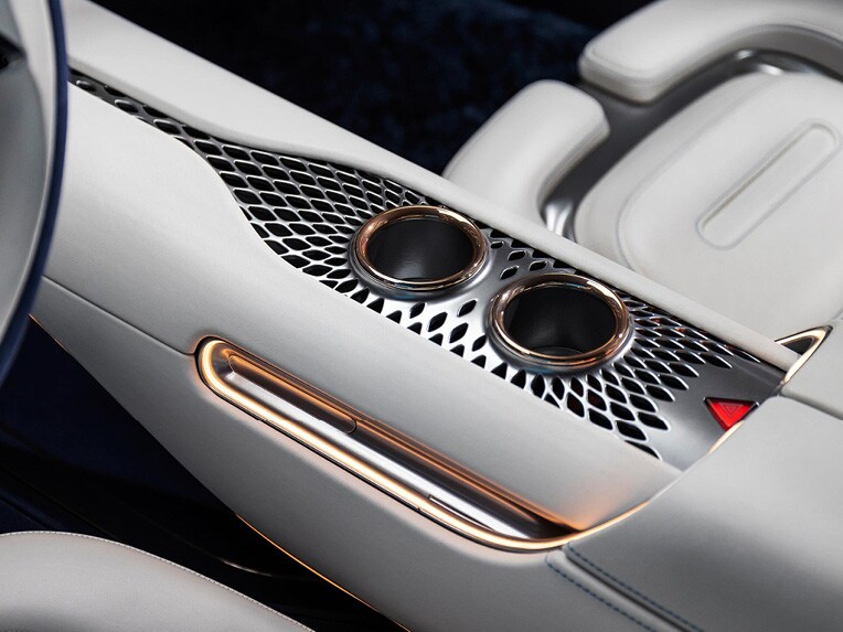 Interieur des Mercedes EQXX