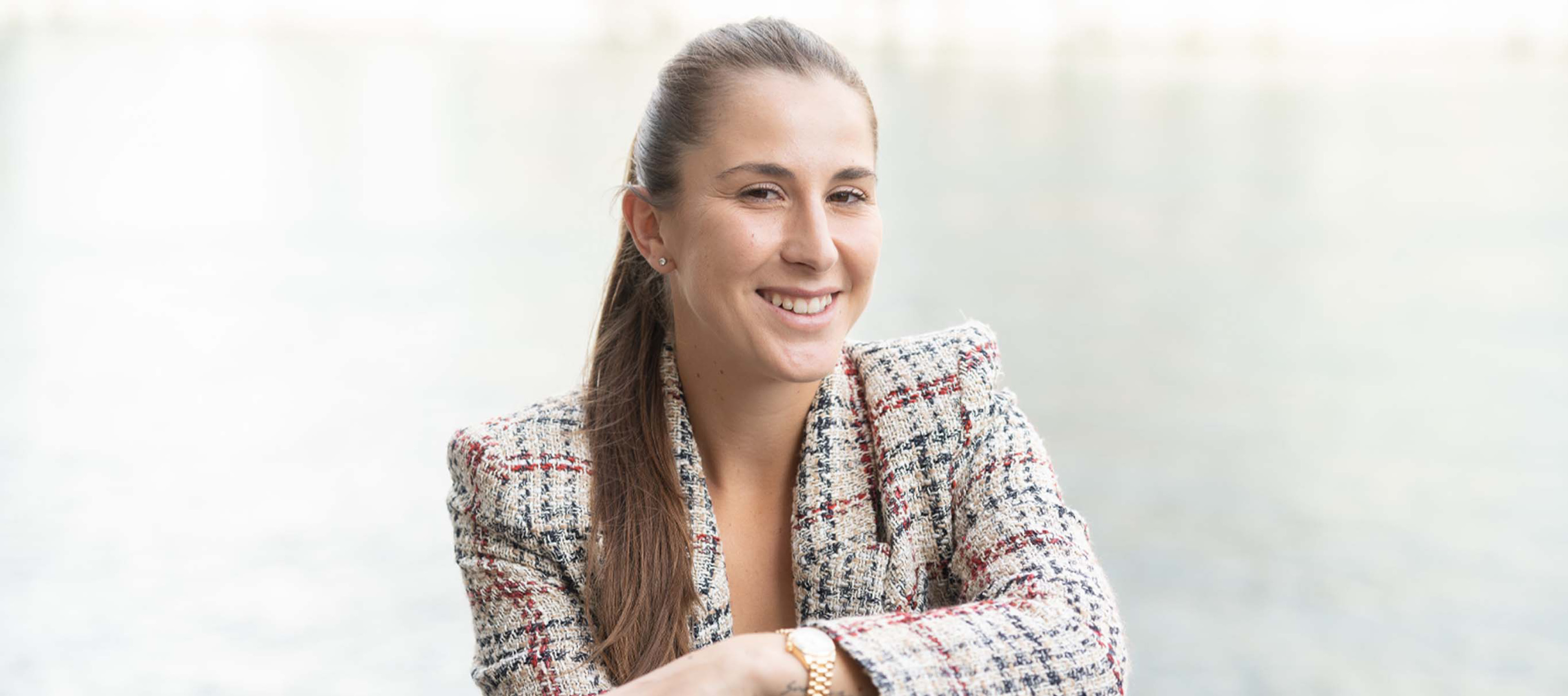 Tennisspielerin Belinda Bencic ist Ambassadorin von Mercedes-Benz Tennisprofi Belinda Bencic