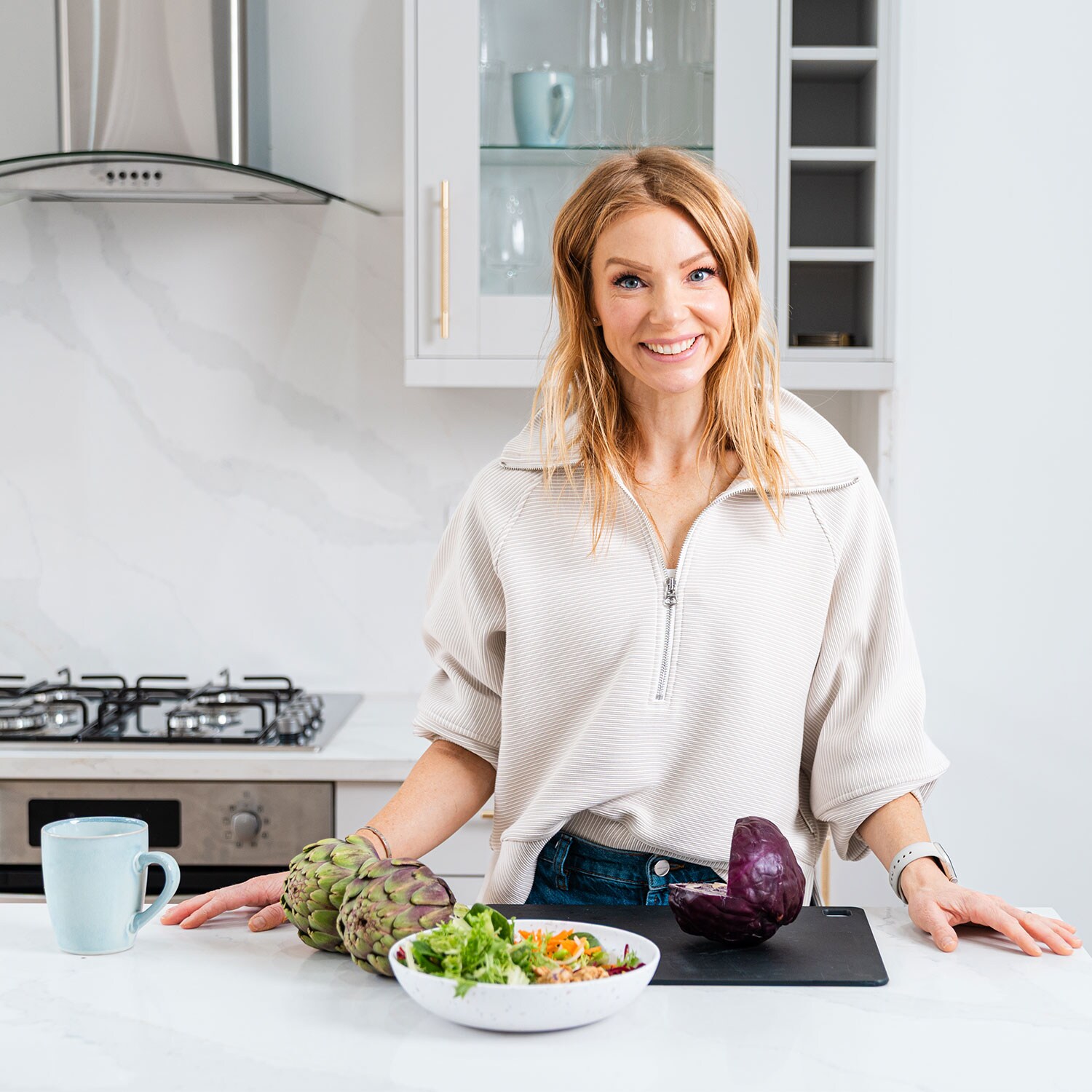 Jessica Barac in der Küche.