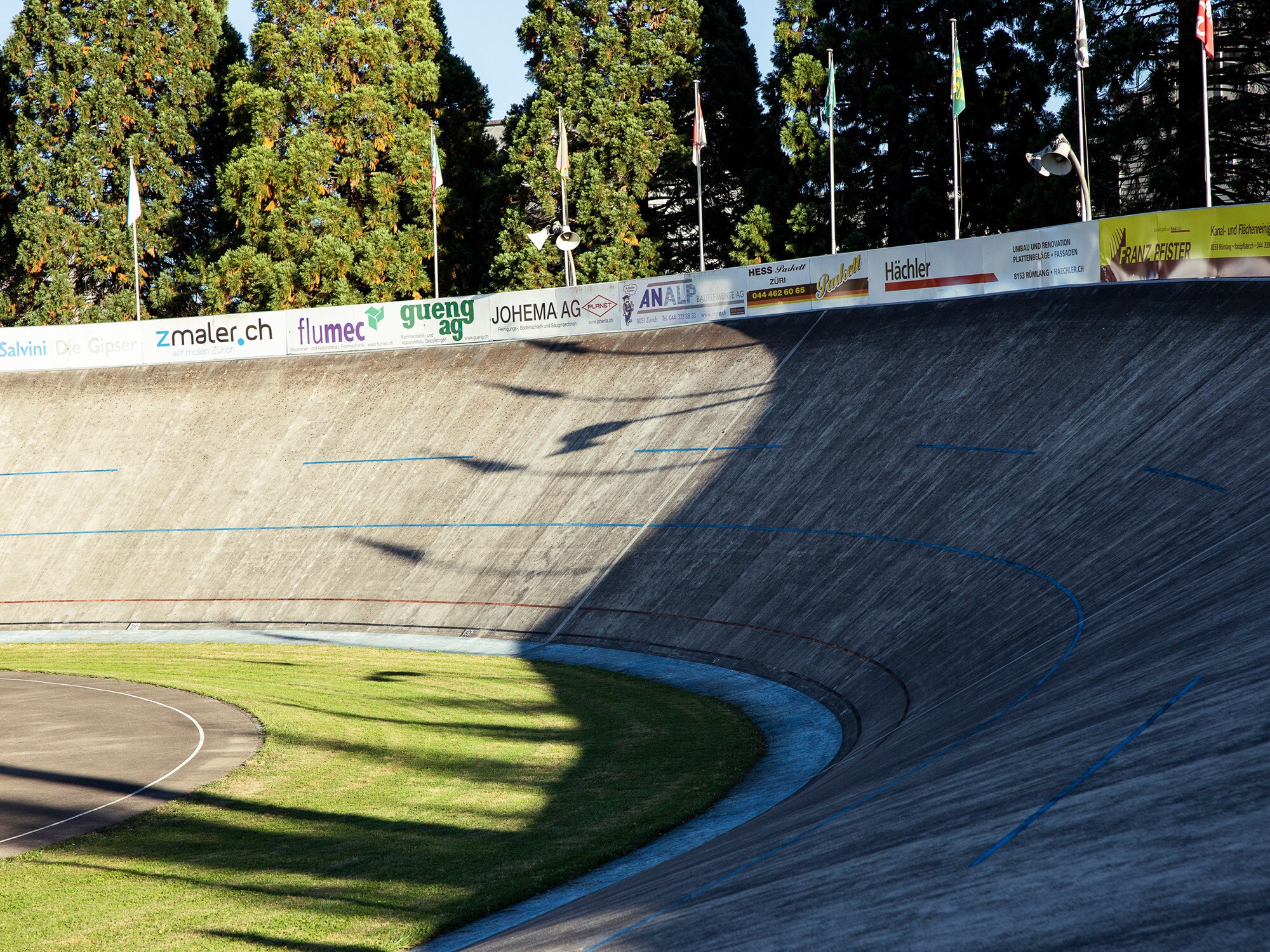 Le vélodrome d’Oerlikon 