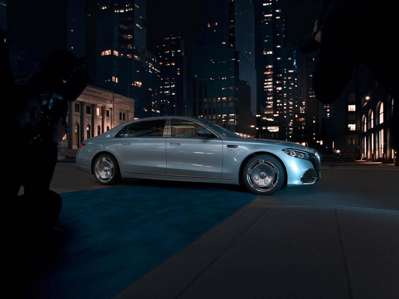 Fond d'une Mercedes-Maybach Classe S Fond d'une Mercedes-Maybach Classe S