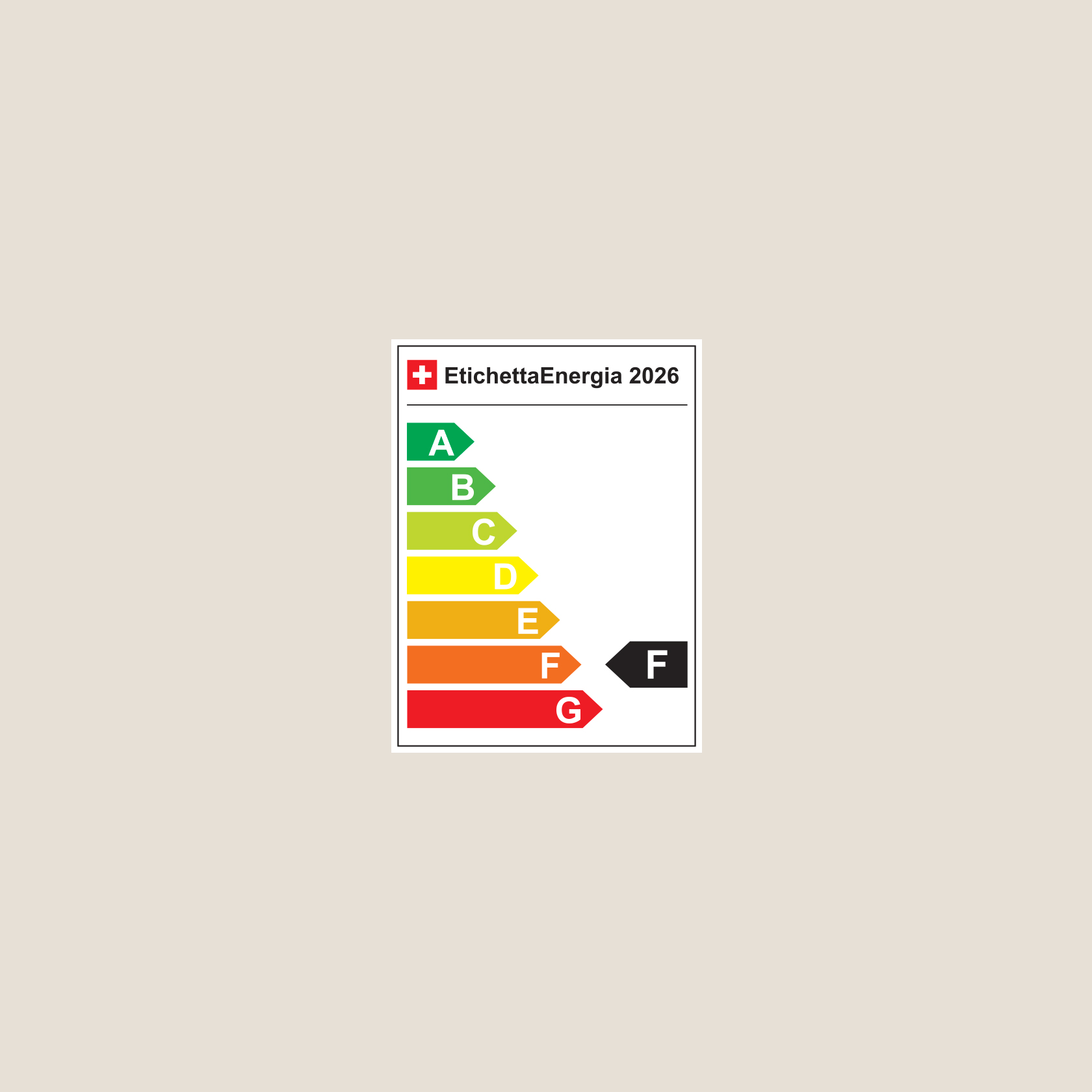 EtichettaEnergia F EtichettaEnergia F
