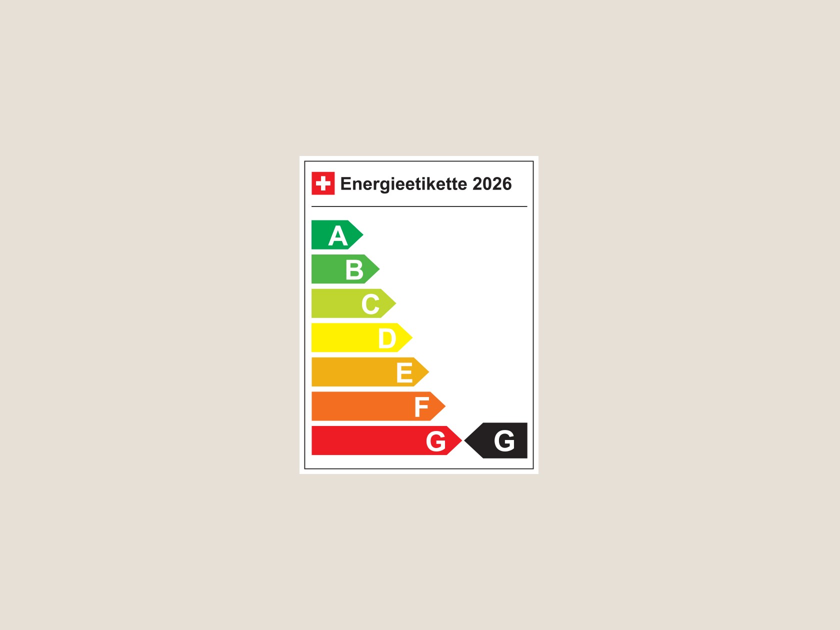 Energieeffizienzkategorie G