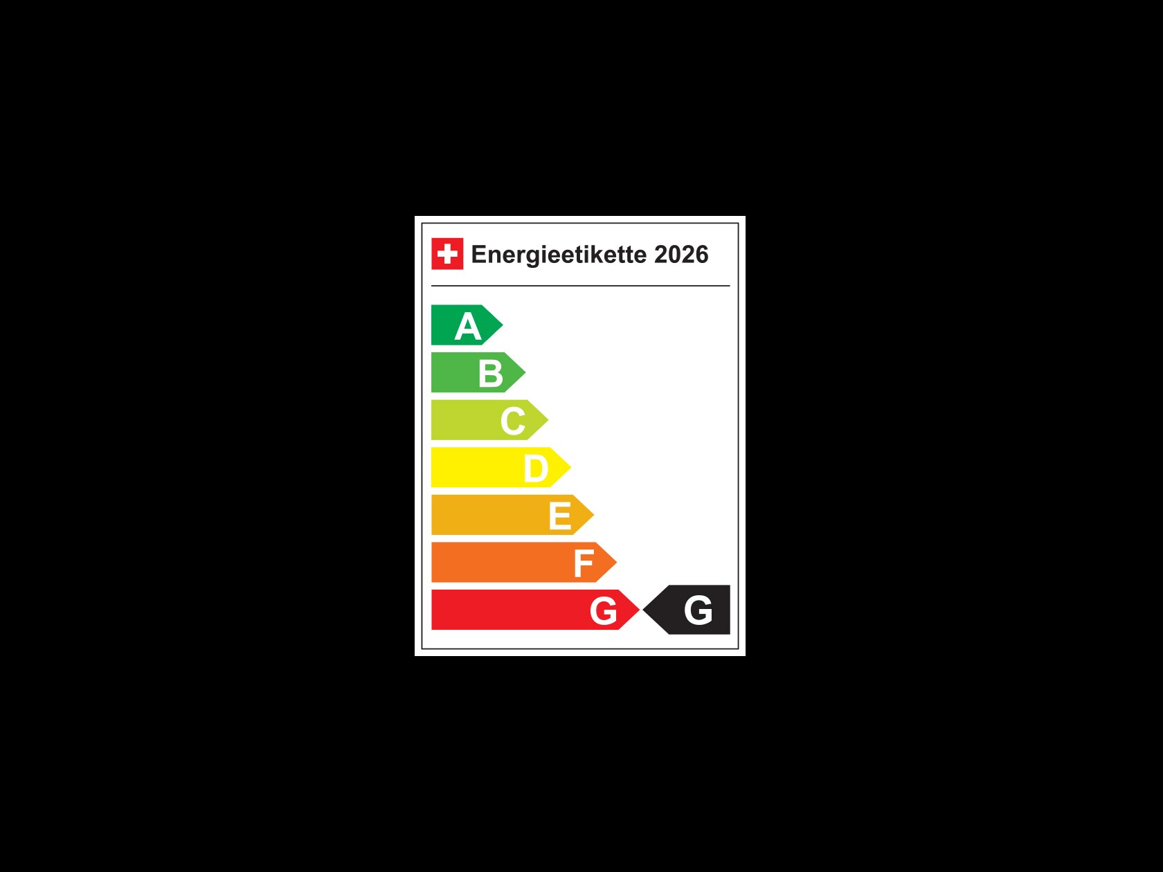 Energieeffizienzkategorie G