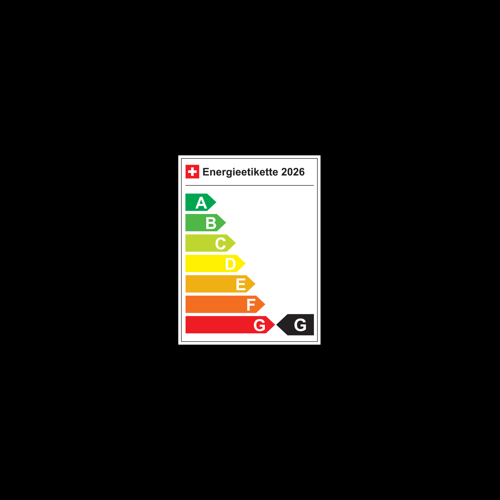Energieeffizienzkategorie G Energieeffizienzkategorie G