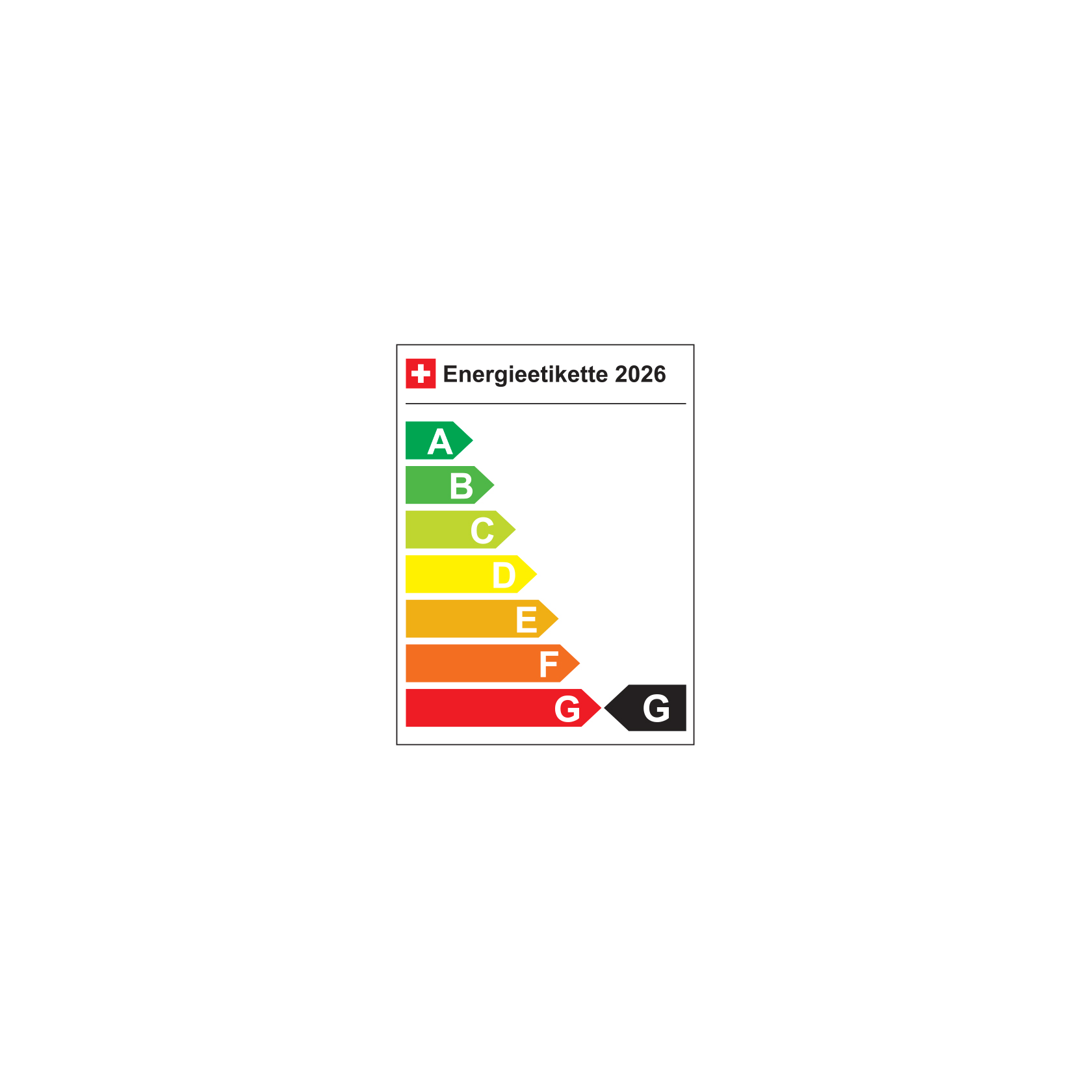 Energieeffizienzkategorie G Energieeffizienzkategorie G