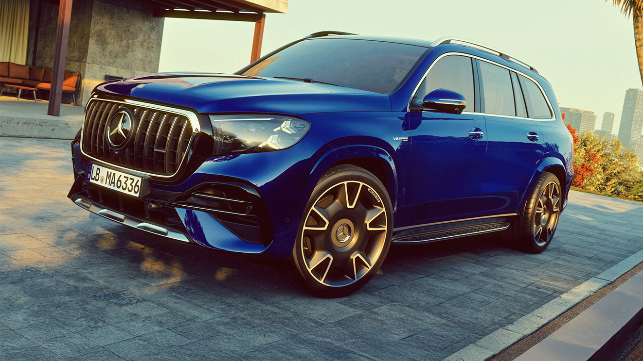 Das Exterieur des Mercedes‑AMG GLS 63 4MATIC+..