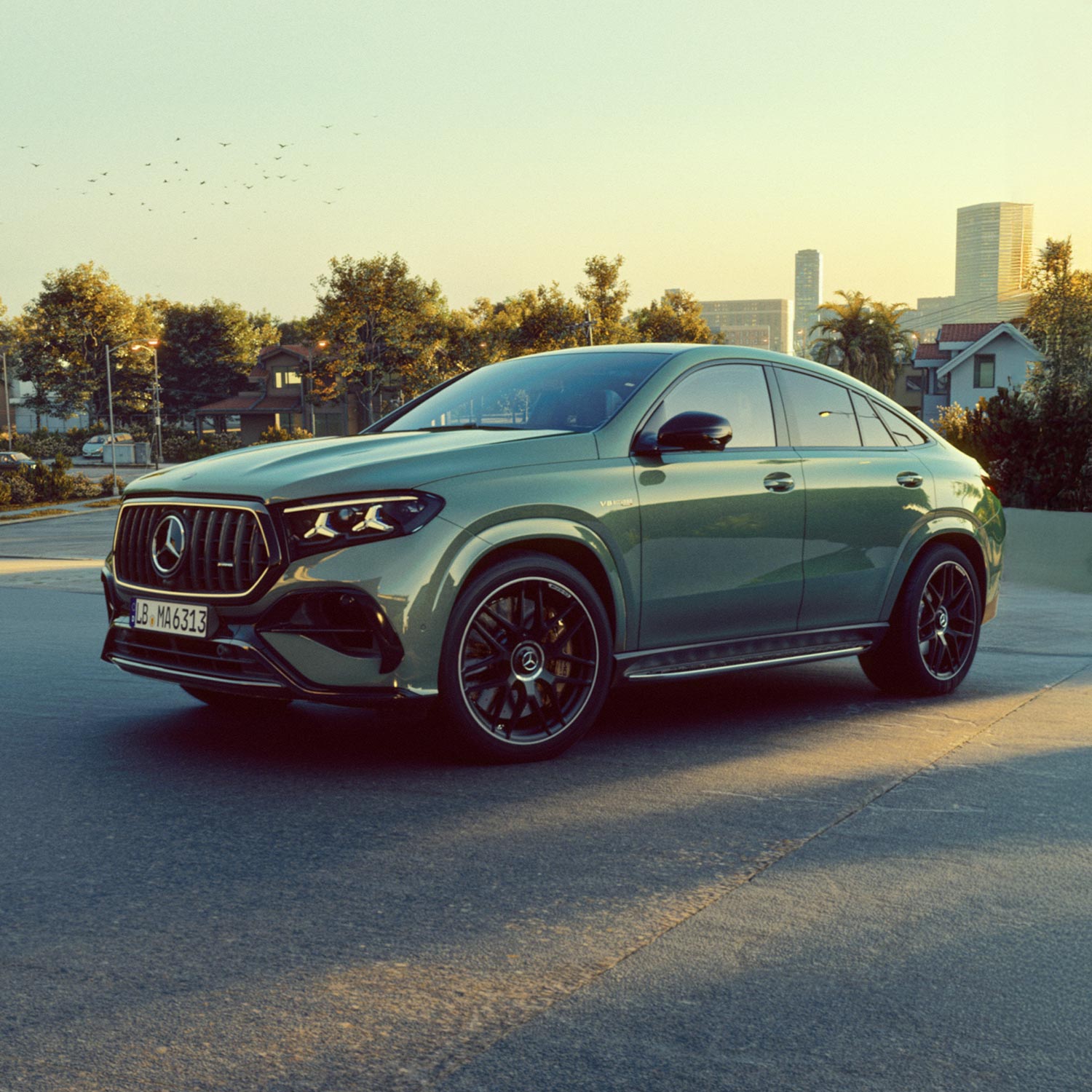 Das Exterieur des Mercedes‑AMG GLE 63 S 4MATIC+ Coupé.