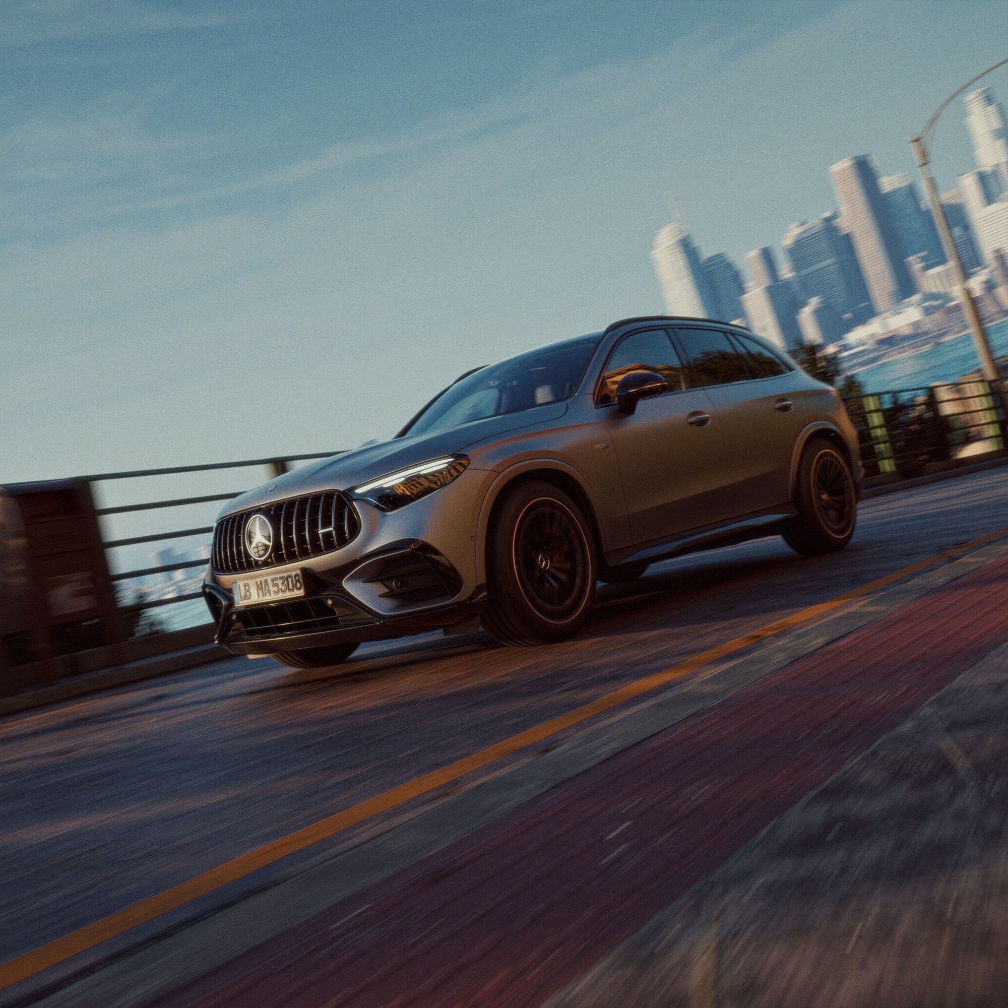 L'extérieur de la nouvelle Mercedes-AMG GLC.