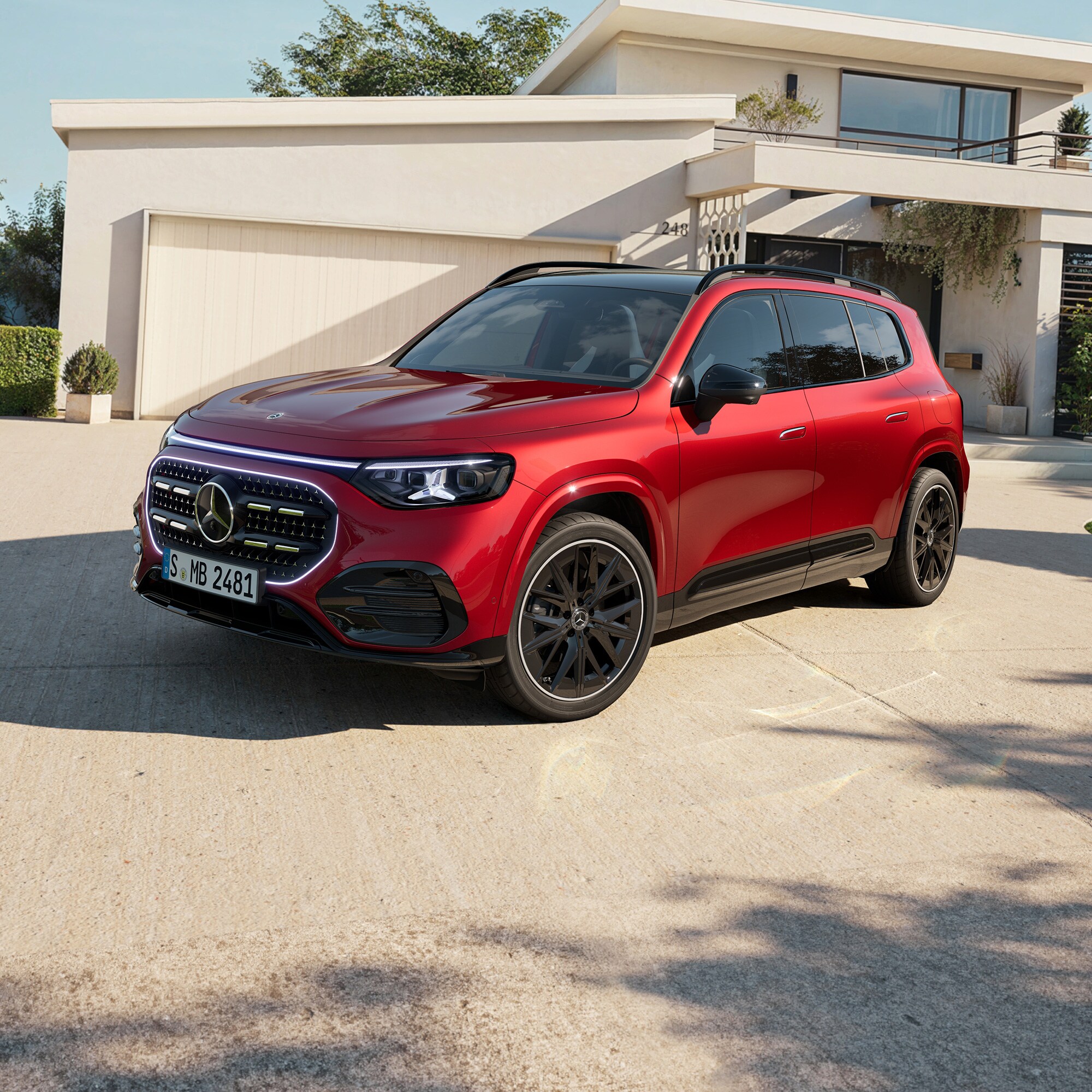 Das Exterieur des neuen GLB von Mercedes-Benz