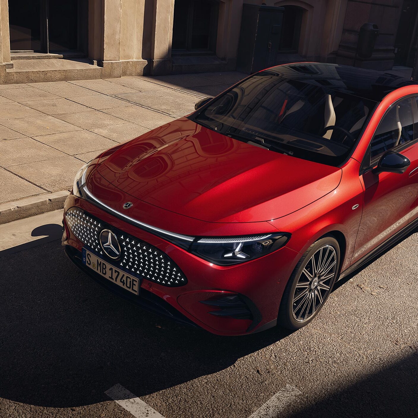Der neue elektrische CLA mit EQ-Technologie.