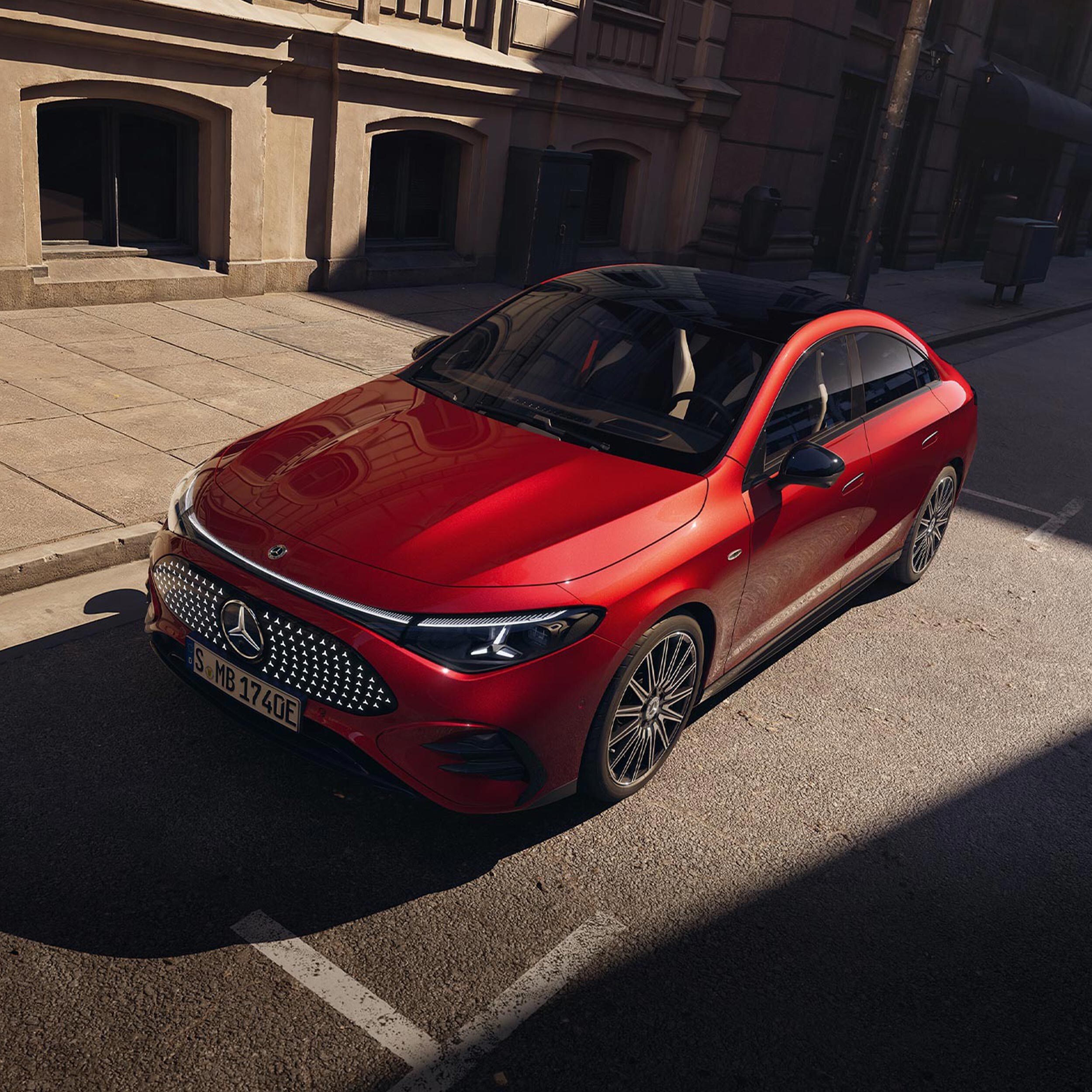 Der neue elektrische CLA mit EQ-Technologie von Mercedes-Benz.