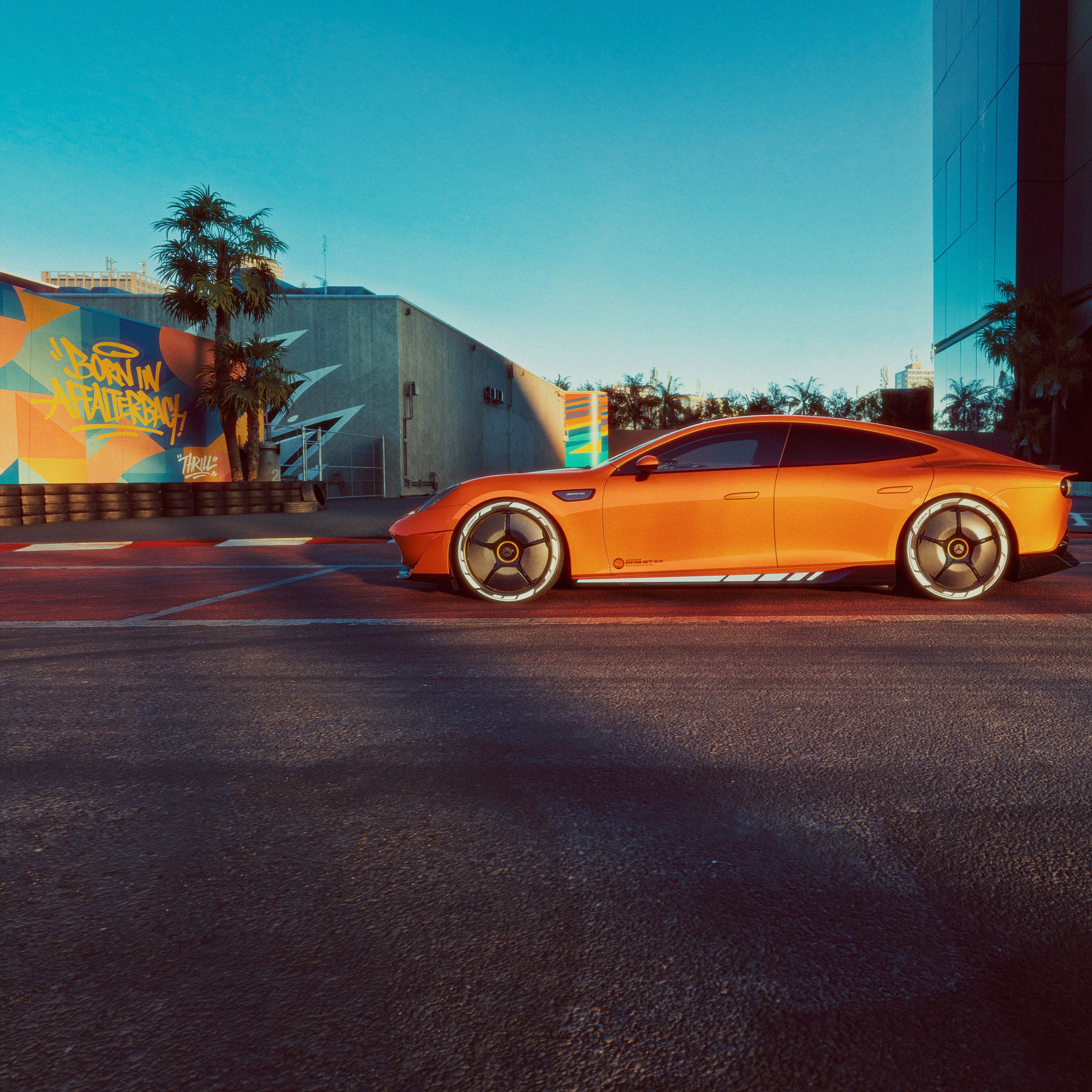 AMG.EA & CONCEPT AMG GT XX von Mercedes-Benz