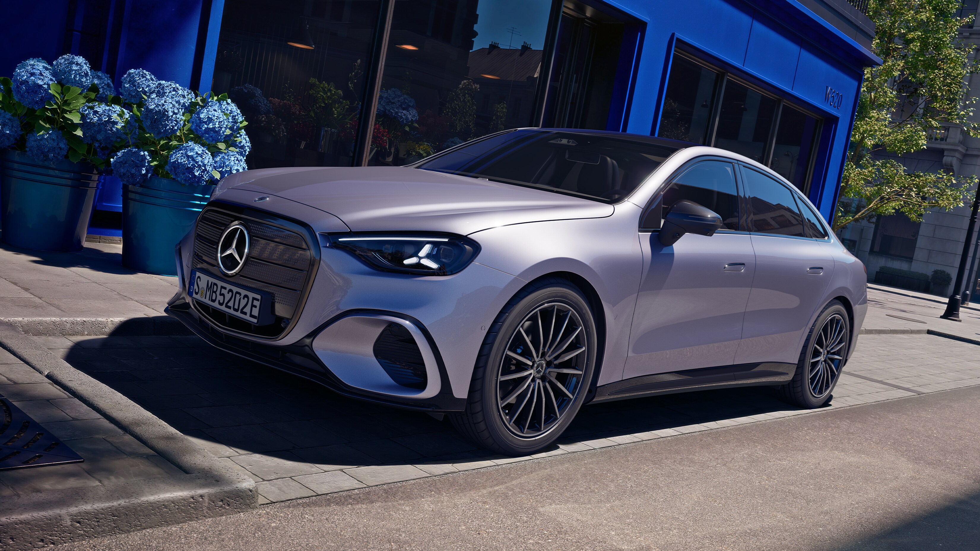 La nouvelle Classe C électrique de Mercedes-Benz.