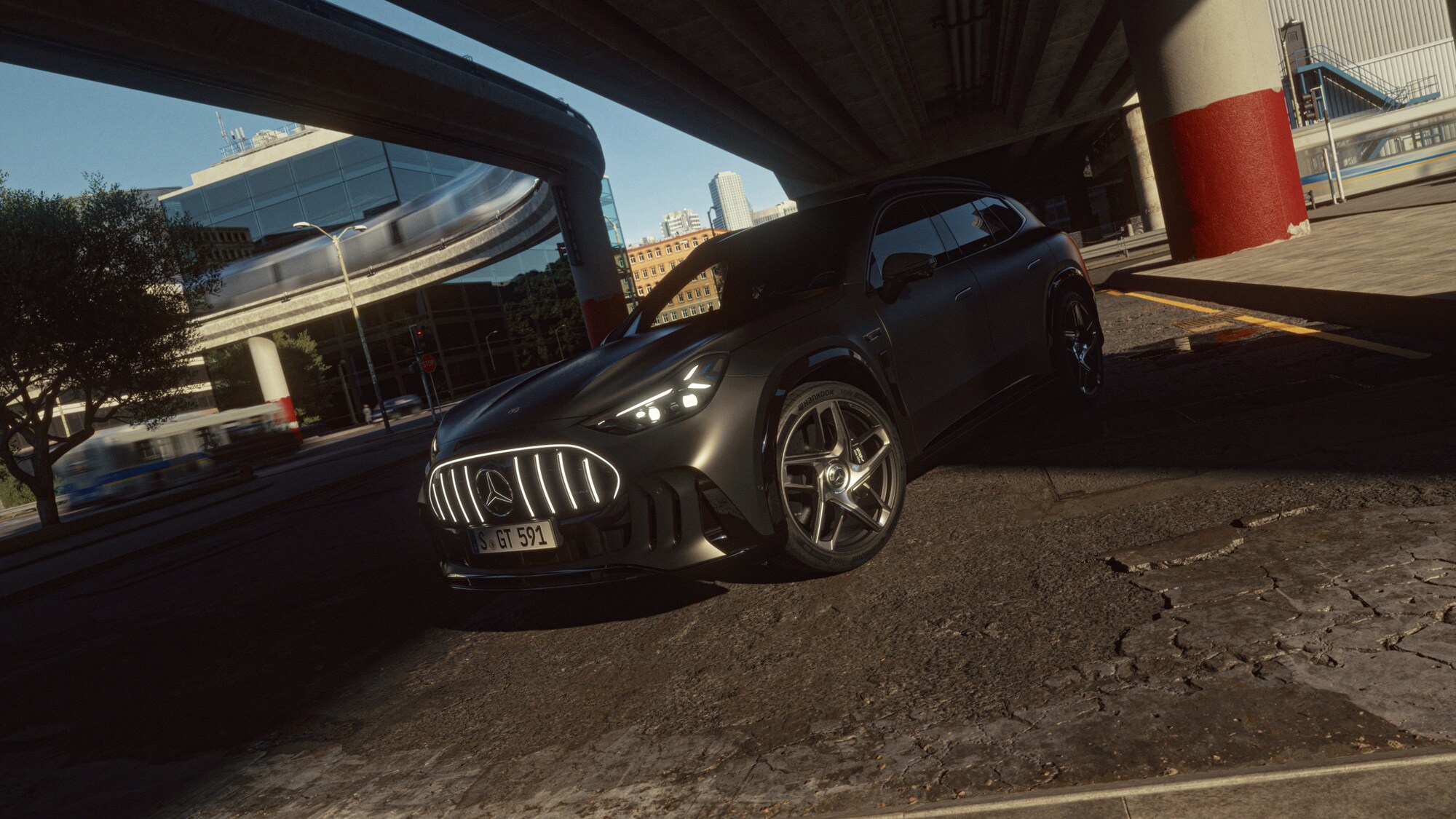 Le tout nouveau SUV Mercedes-AMG GT.