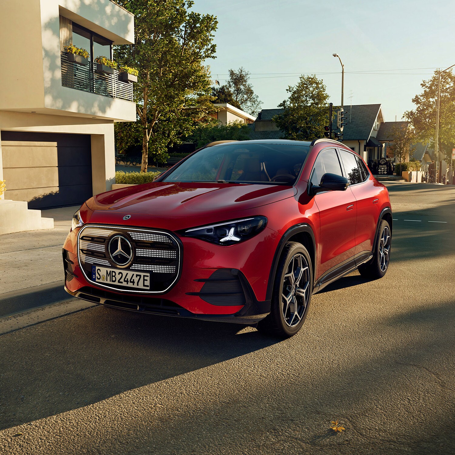 La nuova GLA elettrica con tecnologia EQ