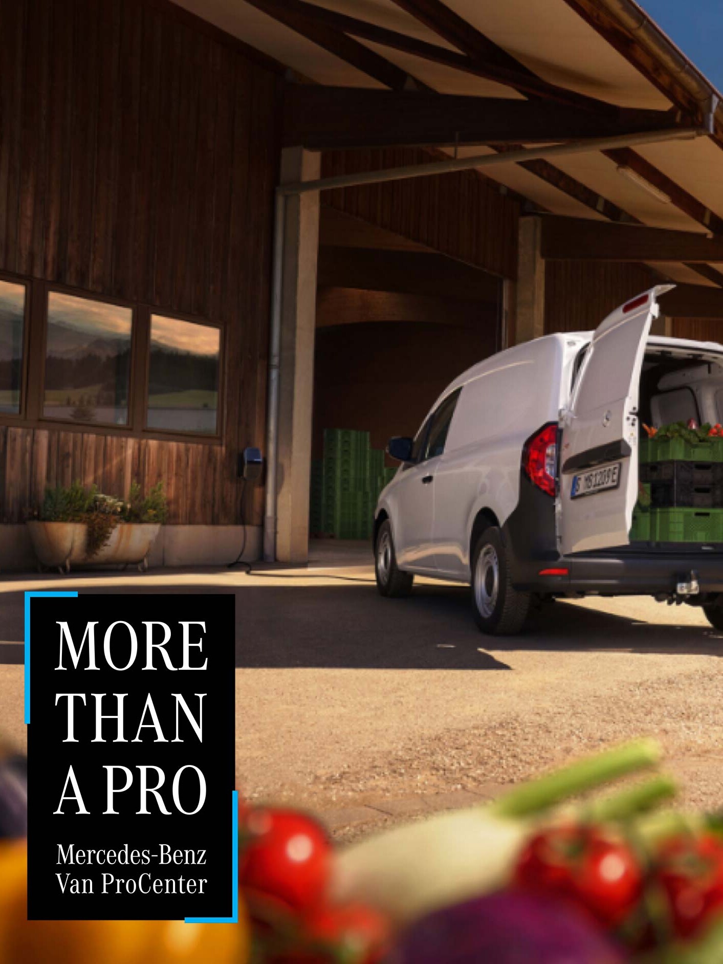 Dans le Van ProCenter, vous pouvez obtenir des véhicules comme le fourgon Mercedes-Benz Citan taillés sur mesure pour votre secteur.