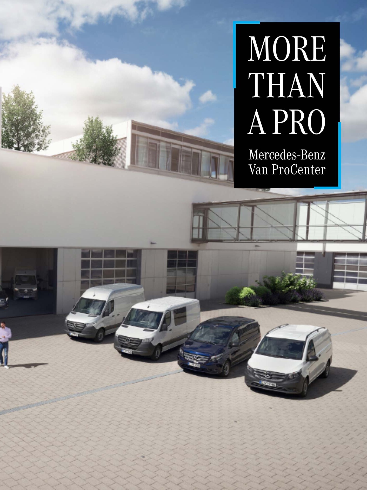 Im Van ProCenter halten wir eine grosse Auswahl an Mercedes-Benz Van-Modellen für Sie bereit. 