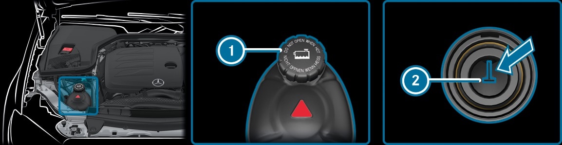 liquide refroidissement mercedes classe e Vase d'expansion liquide de refroidissement pour MERCEDES Classe E CLS main image 0